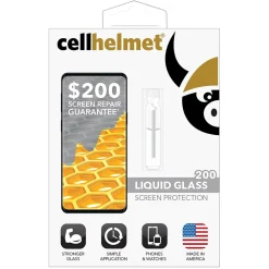 Liquid Glass Screen Protector for Phones and Watches with Glass Screens ($200 Screen Repair Coverage) (LSP-PHONE-200)<cellhelmet Discount