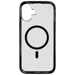 cellhelmet Magnitude Series MagSafe Phone Case for iPhone 16 Plus, Shock Absorbing, Onyx Black (CM-105-BLK)