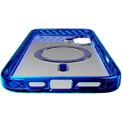 cellhelmet Magnitude Series MagSafe Phone Case for iPhone 16 Plus, Shock Absorbing, Bermuda Blue (CM-105-BLU)