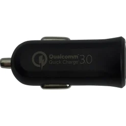 Qualcomm Quick Charge 3.0 Single-USB Fast Car Charger (CAR-QC-3/1-B)<cellhelmet Clearance