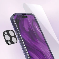 cellhelmet Tempered Camera Glass for iPhone 15/iPhone 15 Plus (TEMP-2-CMRA-i15-FULL)