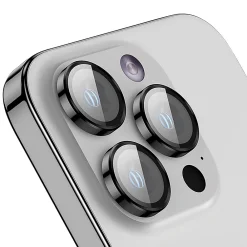 Tempered Camera Glass, Individual Pieces for iPhone 15 Pro/iPhone 15 Pro Max (TEMP-3-CMRA-iPHONE-15)<cellhelmet