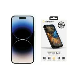 cellhelmet Tempered Glass Screen Protector with $300 Coverage for iPhone 15 Plus (Temp-i15Plus-67-300)
