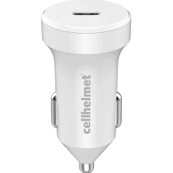 20-Watt Single-USB Power Delivery Car Charger with USB-C to Lightning Round Cable, 3 Feet(CAR-PD-20W+R-LIGHT)<cellhelmet Hot