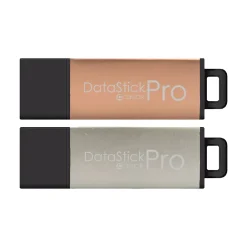 Centon DataStick Pro 128GB USB 3.1 Type-A Flash Drives, Assorted Colors, 2/Pack (C1-U3.1P17-128G-2)