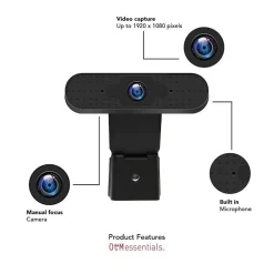 Discount Centon OTM Basics 1080p Webcam, Black (OB-AKK)