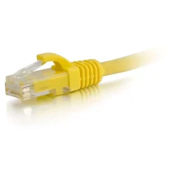 C2G Cables to Go C2G 27193 10' RJ-45 Male/Male Cat6 Snagless Unshielded Ethernet Network Patch Cable, Yellow