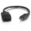 C2G Cables to Go C2G 41356 8" HDMI Mini Adapter Converter Dongle, Black
