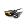C2G Cables to Go C2G 42514 3.3' HDMI to DVI-D Cable, Black