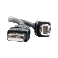 C2G Cables to Go C2G 6.56 ft. USB A Male/B Male, Black (28102)