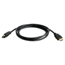 C2G Cables to Go C2G 2' HDMI Ethernet Cable, 30 AWG, Black (50607)