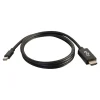 C2G Cables to Go C2G 6' Mini DisplayPort to HDMI Audio/Video Monitor Cable, Black (54421)