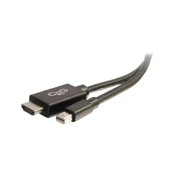 C2G Cables to Go C2G 6' Mini DisplayPort to HDMI Audio/Video Monitor Cable, Black (54421)