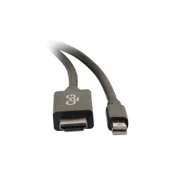 C2G Cables to Go C2G 6' Mini DisplayPort to HDMI Audio/Video Monitor Cable, Black (54421)