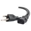 C2G Cables to Go C2G® 25' NEMA 5-15P to IEC320C13 Universal Power Cord, Black
