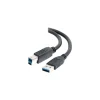 C2G Cables to Go C2G 547174 Superspeed 6.6 ft. USB A To B Male to Male Cable, Black