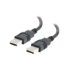 C2G Cables to Go C2G 6.56' USB A Male/A Male, Black (28106)