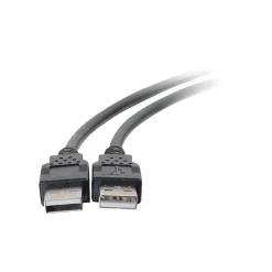 C2G Cables to Go C2G 6.56' USB A Male/A Male, Black (28106)