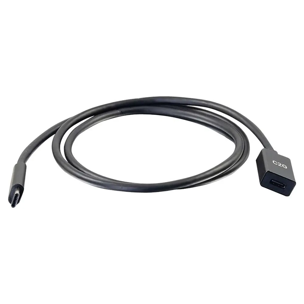 C2G Cables to Go C2G 3' USB C Cable, Black (28658)