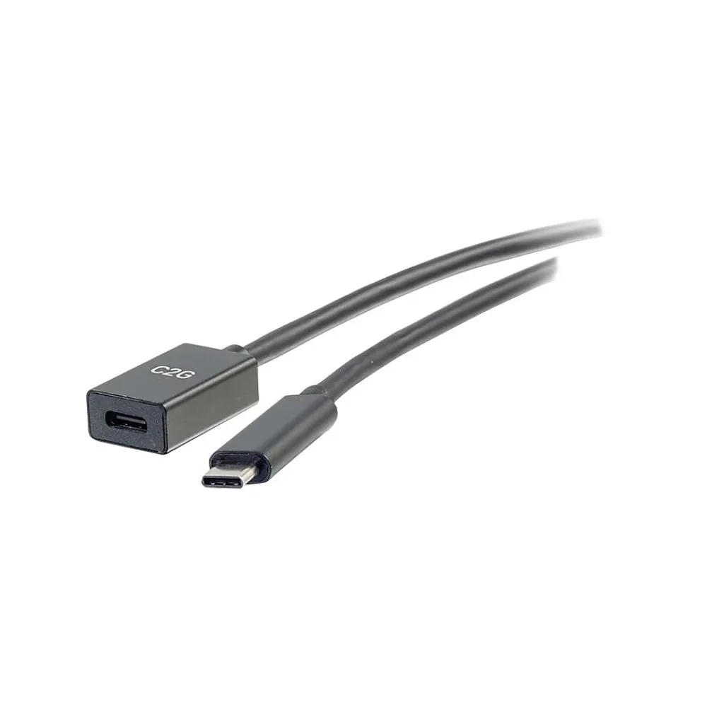 C2G Cables to Go C2G 3' USB C Cable, Black (28658)
