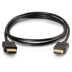 C2G Cables to Go C2G 6ft Ultra Flexible High Speed HDMI Cable With Low Profile Connectors