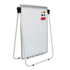 Dry Erase*Charles Leonard Double Sided Magnetic Whiteboard Easel (AVT35800)