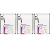 Dry Erase*CLI Charles Leonard Magnetic Plastic Dry-Erase Whiteboard, Aluminum Framed, 11" x 14", Pack of 3 (CHL35314-3)