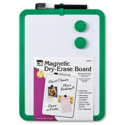 Dry Erase*CLN Charles Leonard Magnetic Dry Erase Board, 8 1/2
