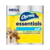 Essentials Soft Mega Toilet Paper, 2-Ply, White, 330 Sheets/Roll, 9 Rolls/Pack, 4 Packs/Carton (04536)<Charmin Sale
