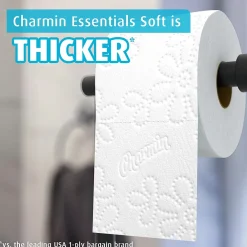 Essentials Soft Toilet Paper, 2-Ply, White, 330 Sheets/Roll, 10 Rolls/Pack, 3 Packs/Carton (04534)<Charmin Sale