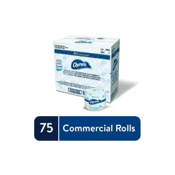 Individually Wrapped Toilet Paper, 2-Ply, 450 Sheets/Roll, 75 Rolls/Carton<Charmin Online