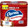 Ultra Strong Mega Toilet Paper, 2-ply, White, 220 Sheets/Roll, 18 Rolls/Case (01560/52084)<Charmin Clearance