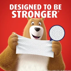 Ultra Strong Mega XL Toilet Paper, 2-Ply, White, 330 Sheets/Roll, 18 Rolls/Pack (04308)<Charmin New