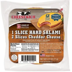 Cheesewich Cheddar & Hard Salami , 16/ Pack (366-00002)