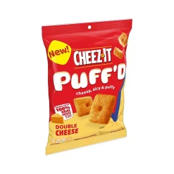 Cheez-It Puff'd Double Cheese Crackers, 6 Packs/Box (KEE00022)
