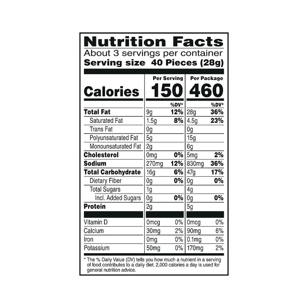 Cheez-It Puff'd Double Cheese Crackers, 6 Packs/Box (KEE00022)