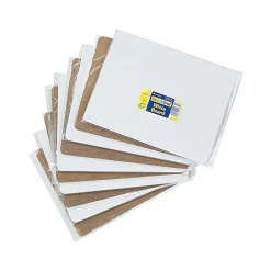 Dry Erase*Chenille Kraft Melamine Dry-Erase Whiteboard, 12" x 9", 10/Set (988110)