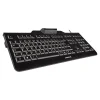 Cherry KC 1000 SC Wired Keyboard, Black (JK-A0100EU-2)