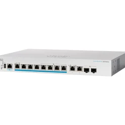 Sale Cisco 350 CBS350-8MP-2X-NA 10 Ports Gigabit Ethernet Rack Mountable Switch