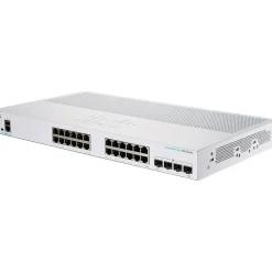 Best Cisco 350 28-Port Gigabit Ethernet Managed Switch, Silver (CBS35024T4GNA)