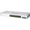 New Cisco 220 24-Port Gigabit Ethernet Managed Switch, Silver (CBS22024T4GNA)