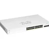 Hot Cisco 220 24-Port Gigabit Ethernet Managed Switch, Silver (CBS22024P4GNA)