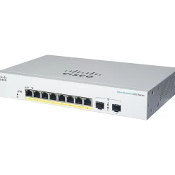 Discount Cisco 220 8-Port Gigabit Ethernet Managed Switch, Silver (CBS2208PE2GNA)