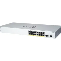 Best Cisco 220 16-Port Gigabit Ethernet Managed Switch, Silver (CBS22016T2GNA)