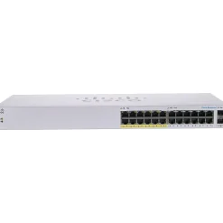Hot Cisco 110 24-Port Gigabit Ethernet Managed Switch, Silver (CBS11024PPNA)