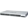 Hot Cisco 220 48-Port Gigabit Ethernet Managed Switch, Silver (CBS22048FP4XNA)