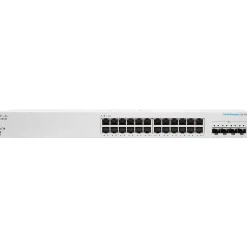 Hot Cisco 220 24-Port Gigabit Ethernet Managed Switch, Silver (CBS22024T4XNA)
