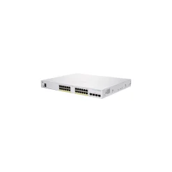 Discount Cisco 250 24-Port Gigabit Ethernet Managed Switch, Silver (CBS25024FP4GNA)