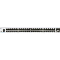 Sale Cisco 250 52-Port Gigabit Ethernet Managed Switch, Silver (CBS25048T4XNA)