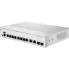 Sale Cisco 350 10-Port Gigabit Ethernet Managed Switch, Silver (CBS3508P2GNA)